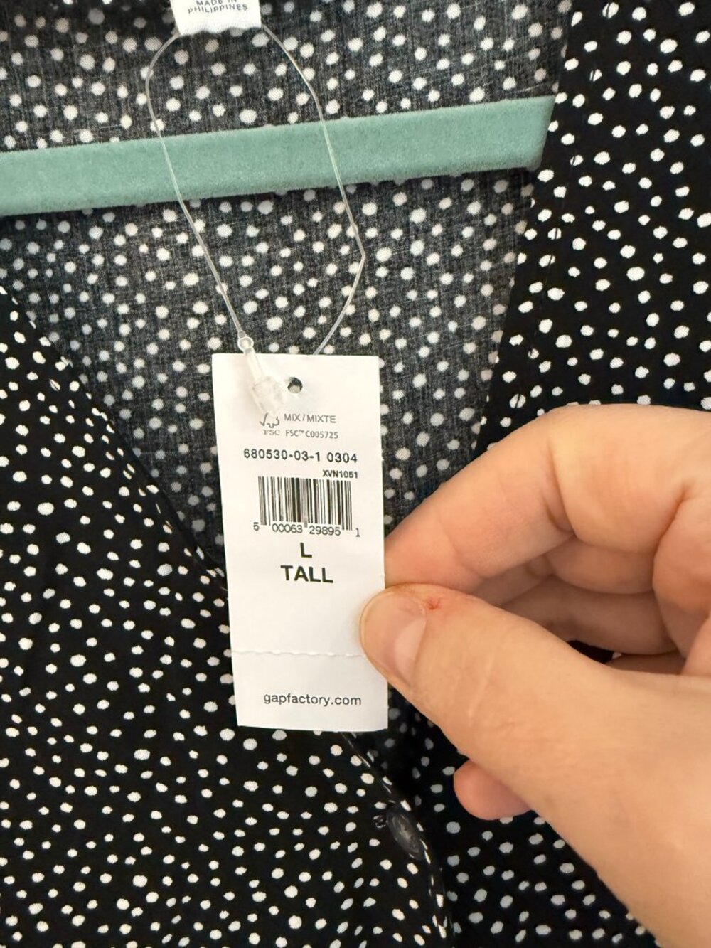 Gap Factory Large (Tall) Pola Midi Dress - BRAND NEW - Picture 2 of 2
